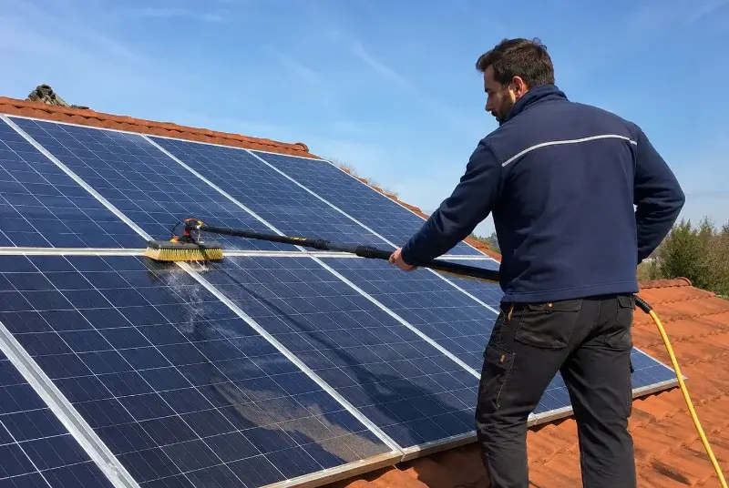 Nettoyage et entretien de panneaux solaires à Lafitte-Vigordane